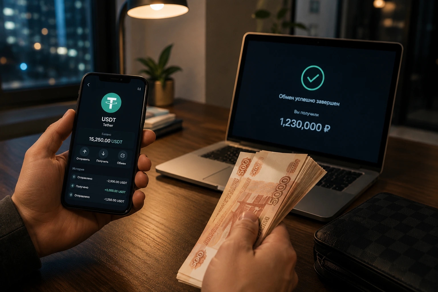 Как вывести USDT в рубли в 2026 году