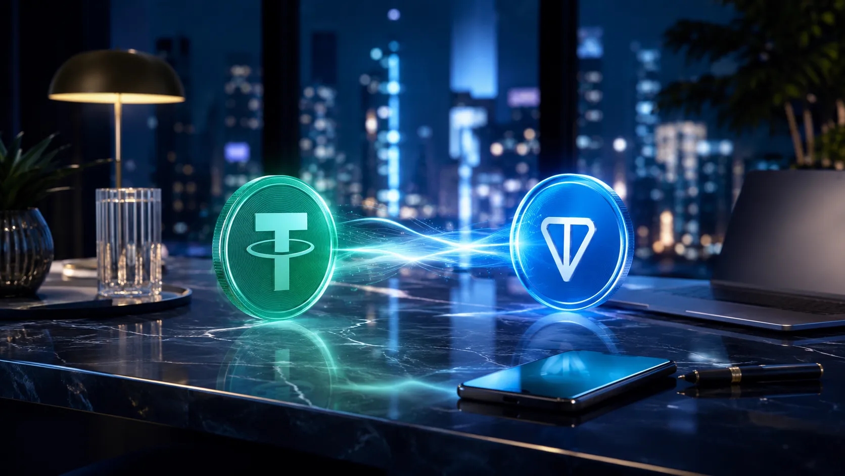 Обмен USDT на TON в 2026 году