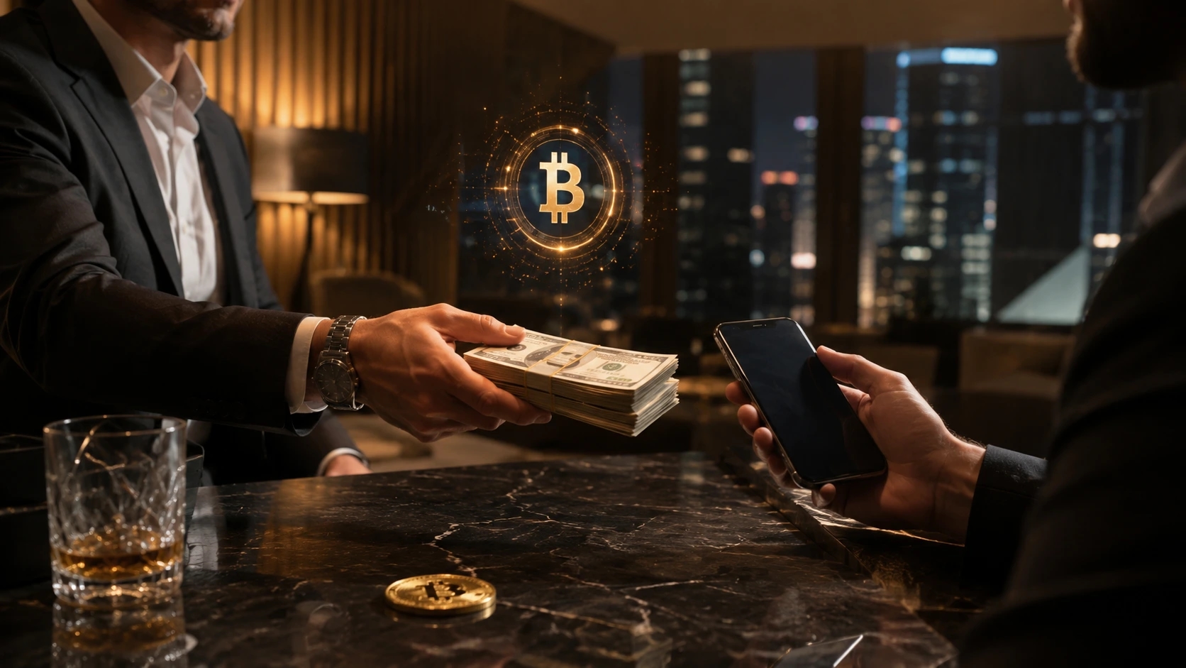 Купить Bitcoin за наличные в 2026 году