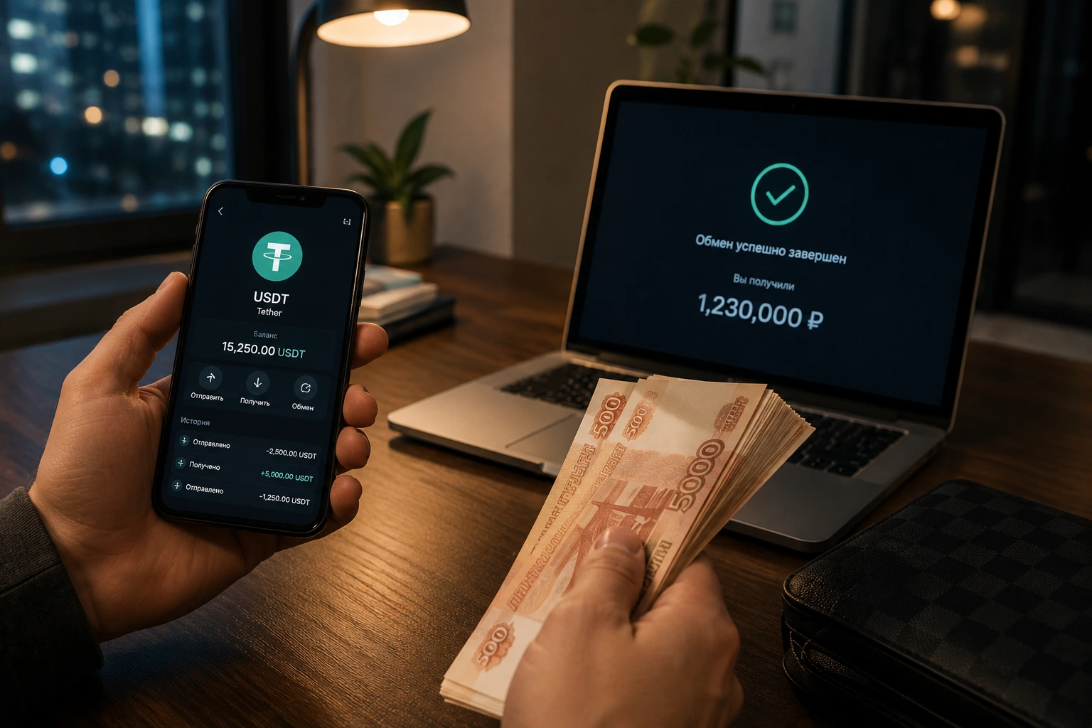 Как вывести USDT в рубли в 2026 году